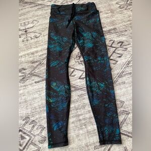 Kyodan Women’s Black and Teal Leggings